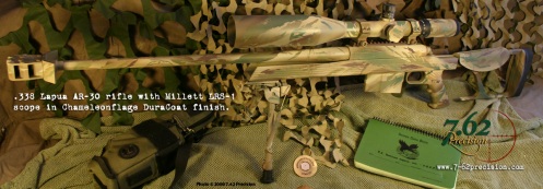 AR-30 and Millett scope in Chameleonflage