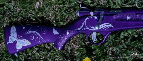 Purple Savage Rascal .22 Rifle