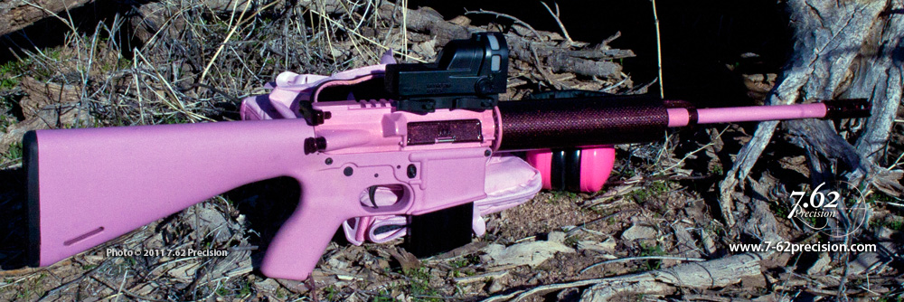 No Ugly Guns! (Women shoot too)  7.62 Precision Custom Firearm
