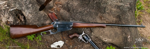1895 Winchester Rifle marketed by Browning in 1984. Rebored from .30-06 to .35 Whelen.