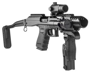 Pistol-based carbines are the perfect blend of concealable portability and effective range and accuracy for SROs.